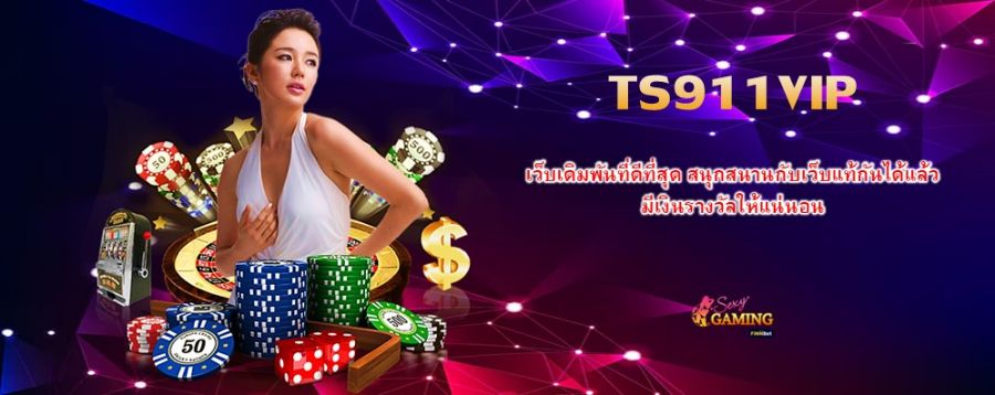 TS911VIP เว็บเดิมพันที่ดีที่สุด สนุกสนานกับเว็บแท้กันได้แล้ว มีเงินรางวัลให้แน่นอน